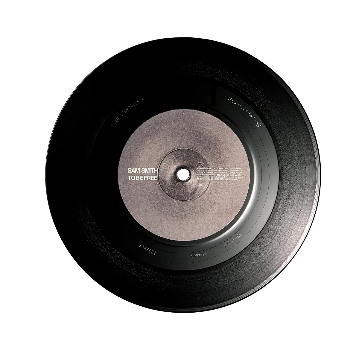 Polydor To Be Free Sam Smith singolo 7" doppio lato A