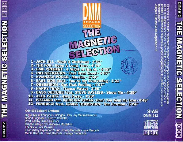 Various The Magnetic Selection CD compilation house 1993