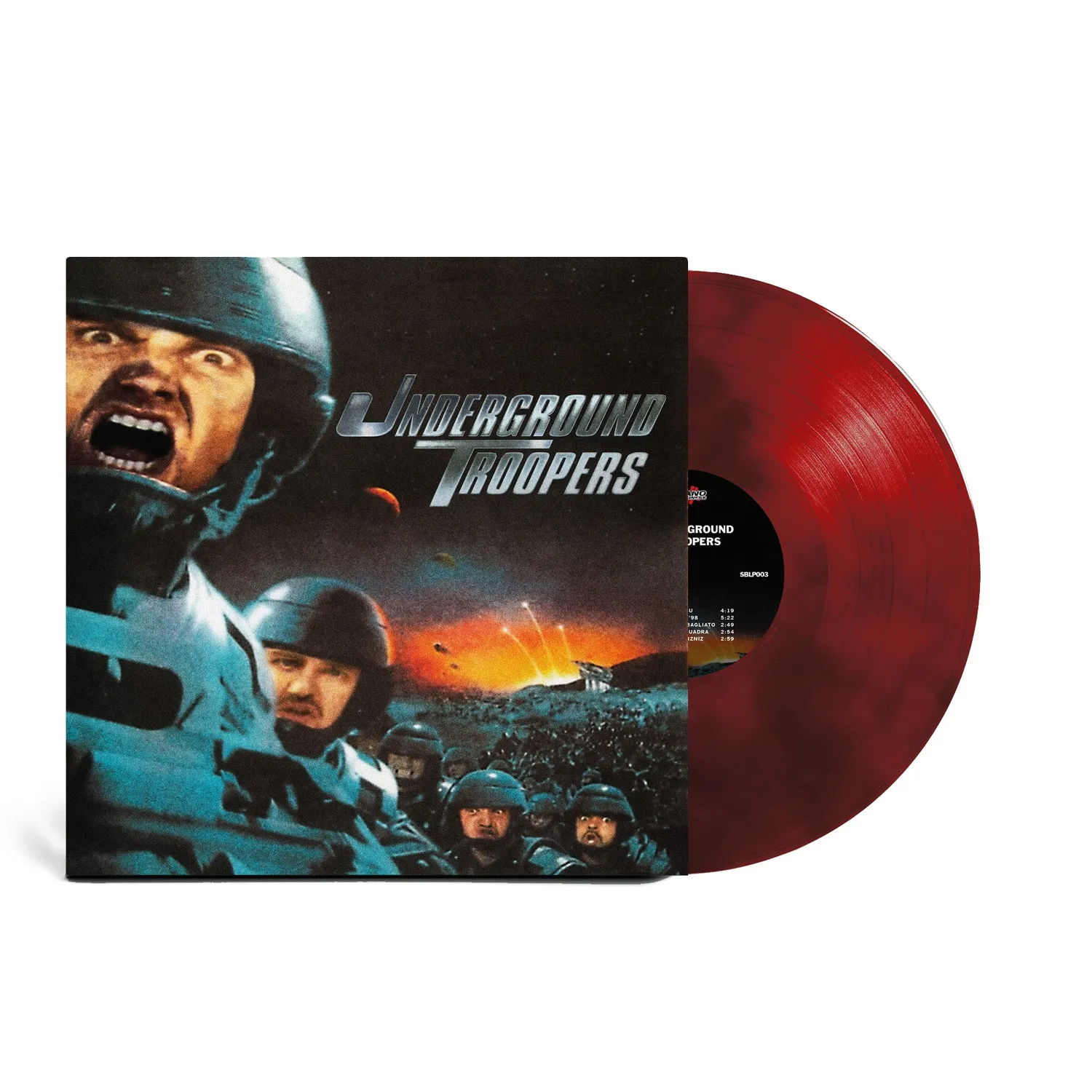 Sano Business Underground Troopers vinile LP smoke red