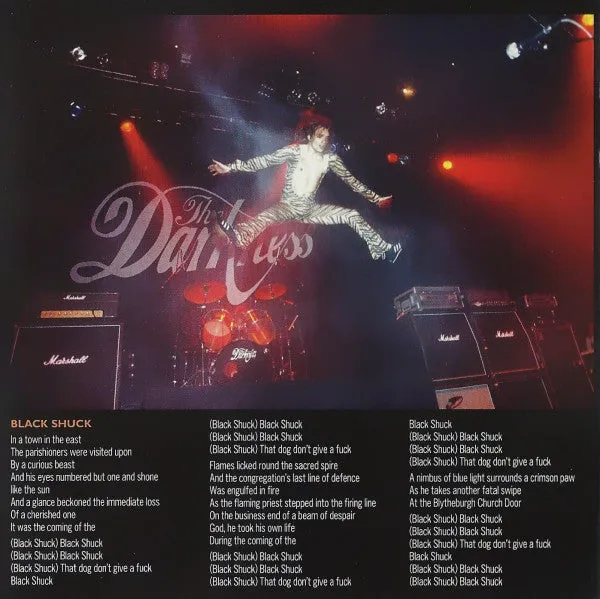 The Darkness Permission To Land CD album jewel case