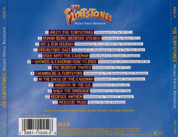 Various Flintstones Bedrock CD album NM