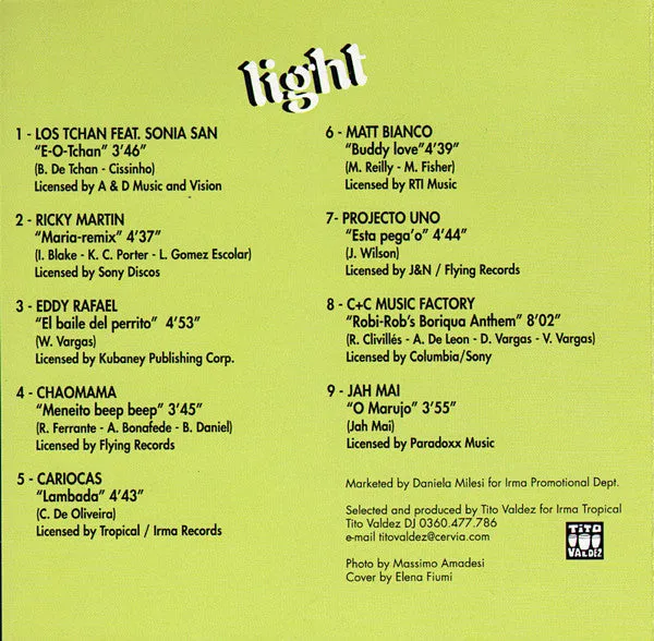 Various Tutti In Pista Con I Balli Di Gruppo Light Vol. 2 CD
