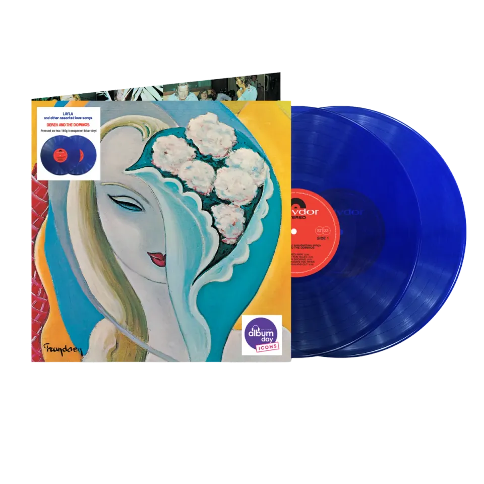 Polydor Layla And Other Assorted Love Songs doppio vinile blu 2LP