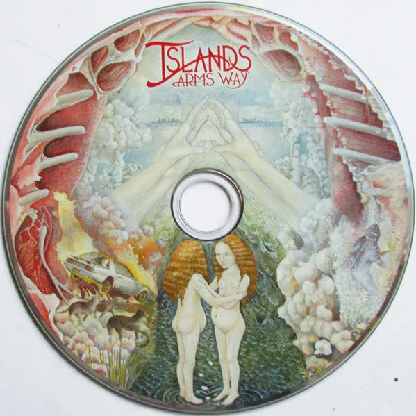 Islands Arm's Way CD digipak 2008 indie rock