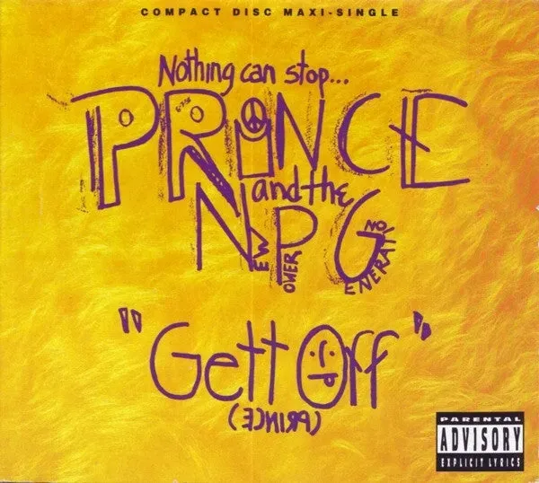 Prince Gett Off CD maxi singolo digipak USA 1991 house funk