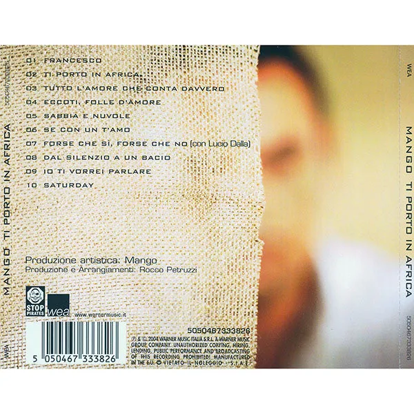 Mango Ti Porto In Africa CD album VG+