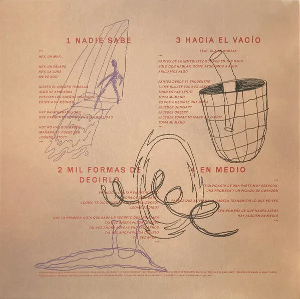 Mabe Fratti Será Que Ahora LP vinile rosso nuovo