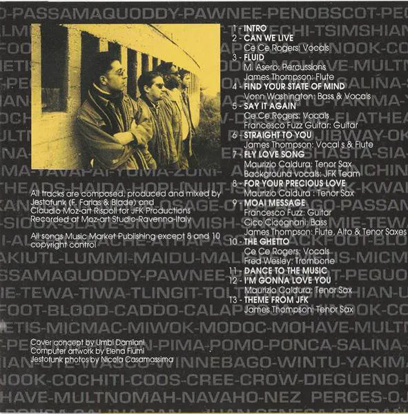 Jestofunk Love In A Black Dimension CD album 1995