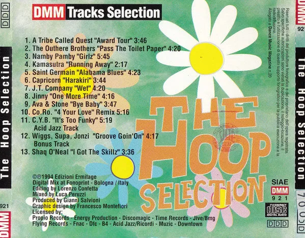 Various The Hoop Selection CD compilation mixata euro house