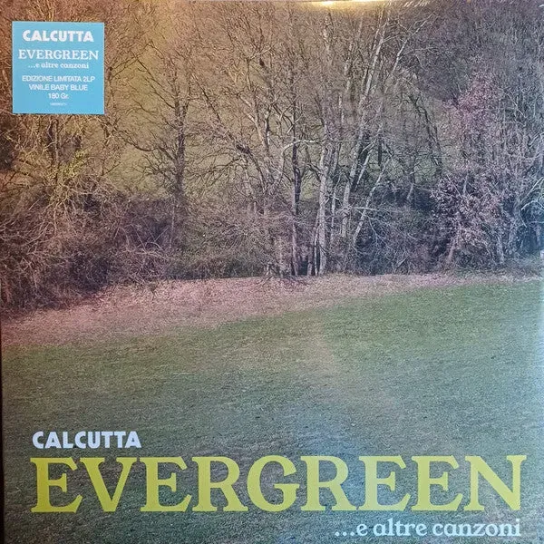 Calcutta Evergreen doppio vinile blu edizione limitata