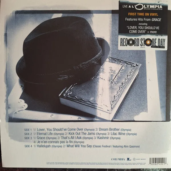 Jeff Buckley Live A L'Olympia doppio vinile 2xLP RSD limitata