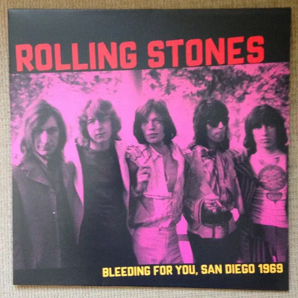 Rolling Stones Bleeding For You San Diego 1969 LP live 500 copie