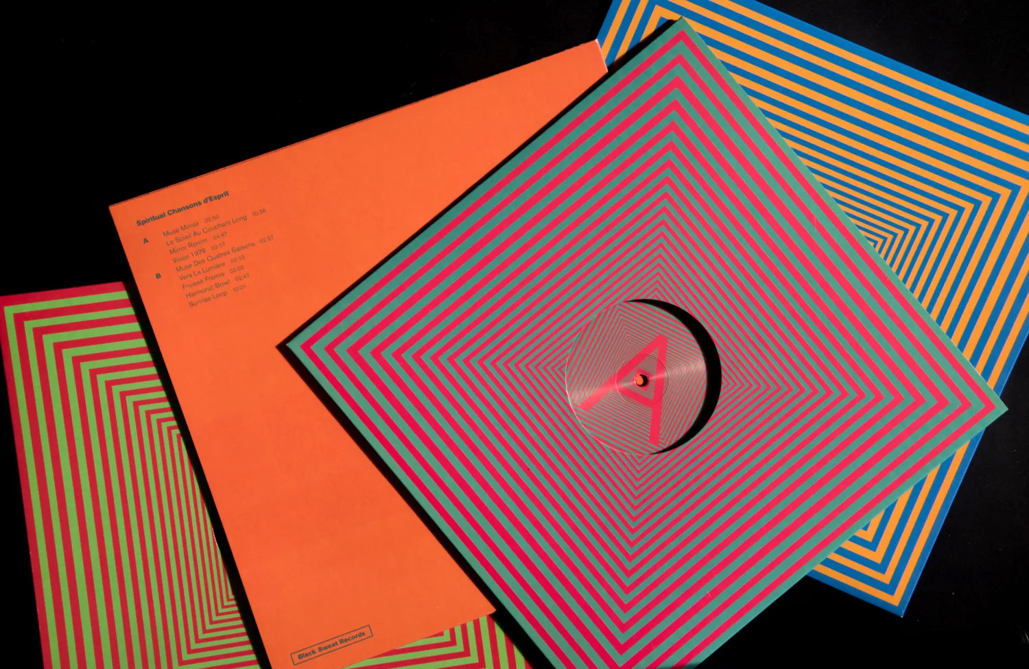 Black Sweat Records Ariel Kalma French Archives Vol III vinile ambient
