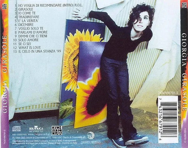 Giorgia Girasole CD album 1999 usato pop rock
