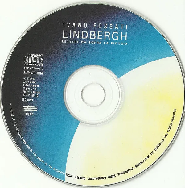 Ivano Fossati Lindbergh CD album 1992