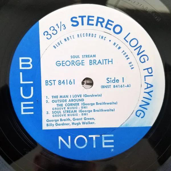 George Braith Soul Stream LP vinile hard bop 1963