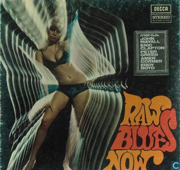 Various Raw Blues Now! 2xLP vinile VG+ Chicago blues