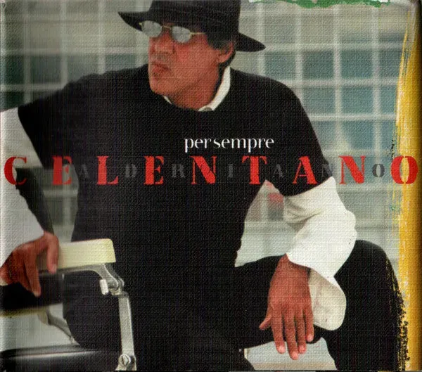 Adriano Celentano Per Sempre cd hardcover poster pop