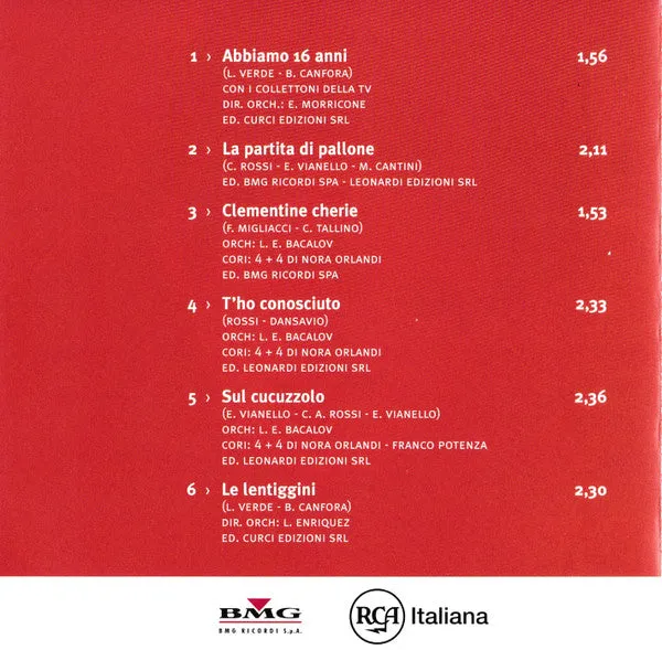 Rita Pavone CD album ristampa 2002 RCA