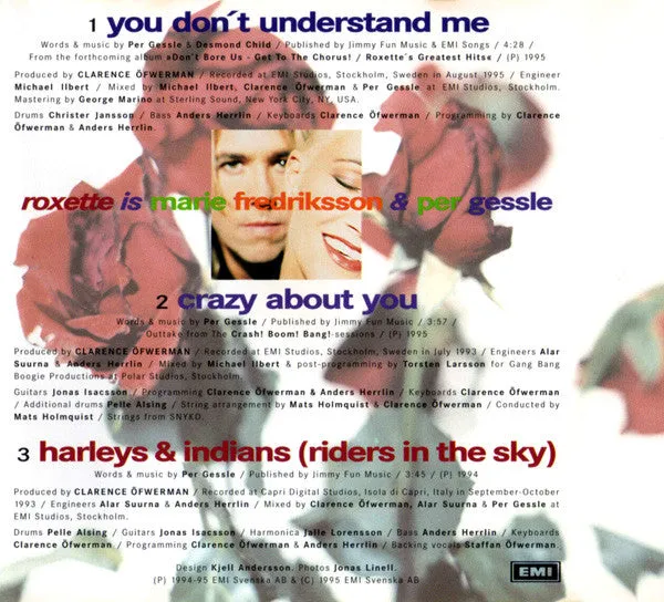 Roxette You Don't Understand Me CD maxi Olanda