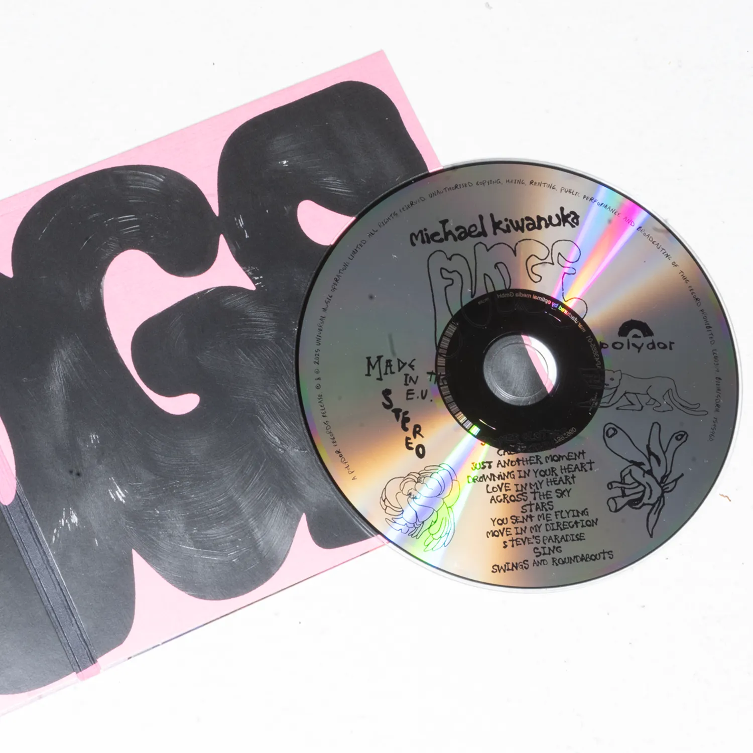 Michael Kiwanuka Fudge CD digisleeve con booklet