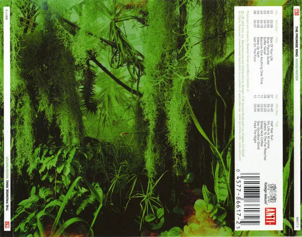 Promise Ring Wood Water CD album emo 2002