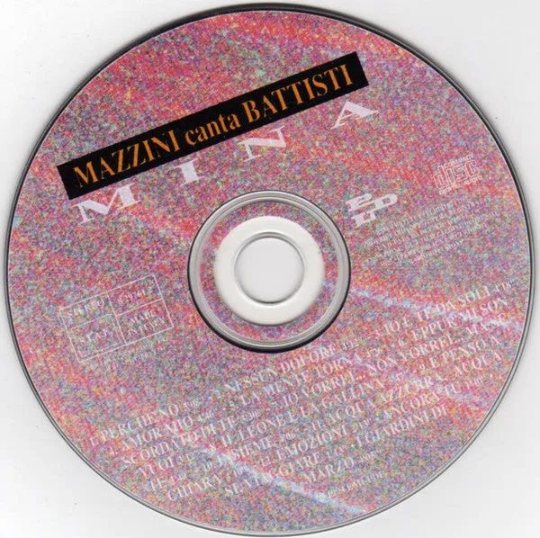 Mina Mazzini Canta Battisti CD compilation 1994