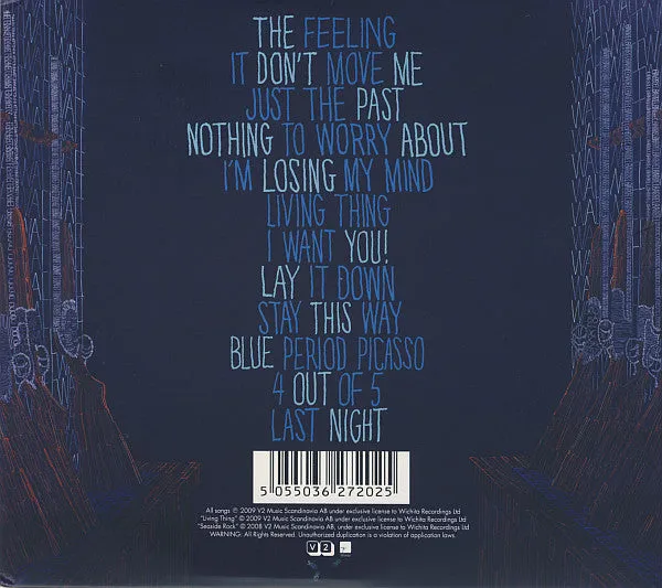 Peter Bjorn And John Living Thing Seaside Rock CD deluxe indie rock