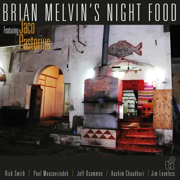 Brian Melvin Night Food vinile LP giallo numerato