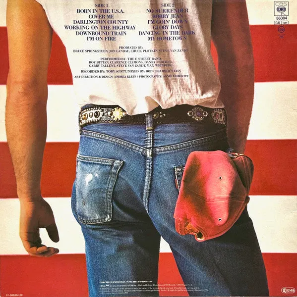 Bruce Springsteen Born In The USA LP vinile 1984 VG