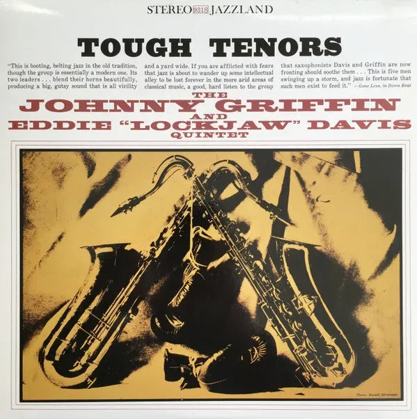 Griffin Lockjaw Davis Tough Tenors LP ristampa NM