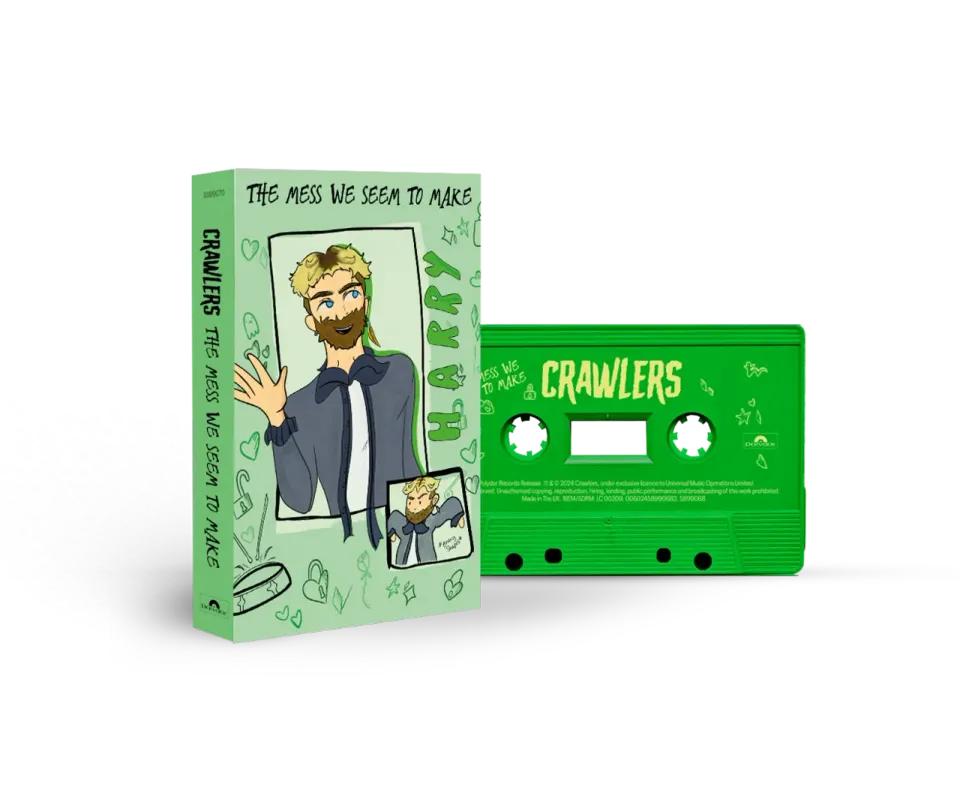 Crawlers The Mess We Seem To Make cassetta Harry alt-rock