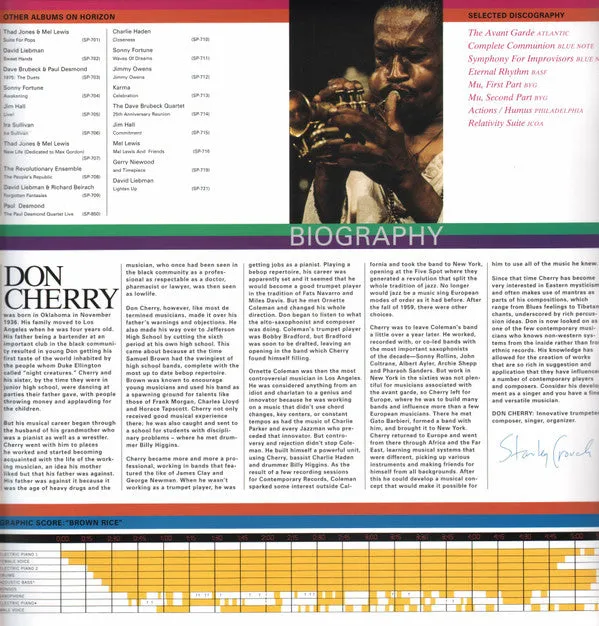 Don Cherry Don Cherry LP gatefold nuovo ristampa Europa 2019