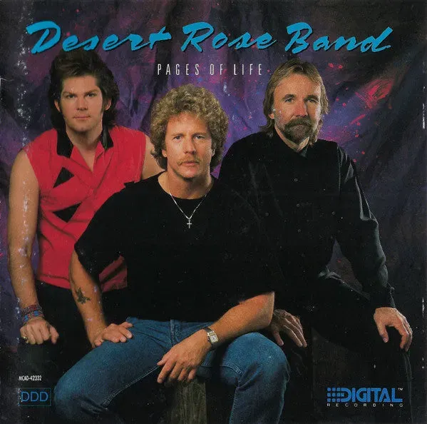Desert Rose Band Pages Of Life CD country rock usato