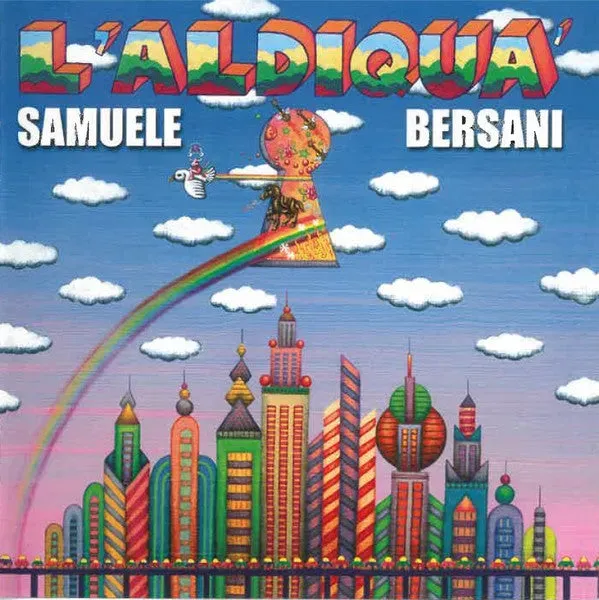 Samuele Bersani L'Aldiquà CD usato enhanced 2006