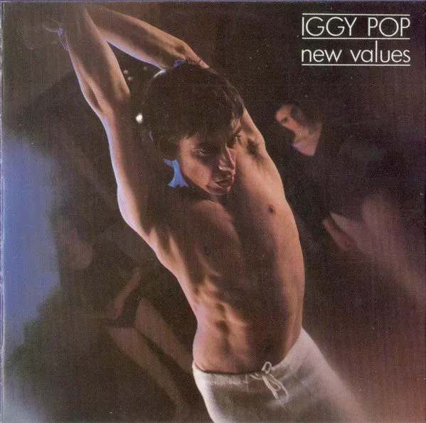Iggy Pop New Values CD album ristampa usato VG