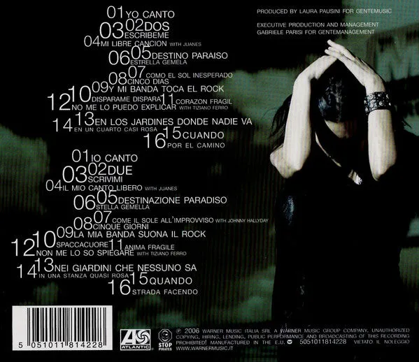 Laura Pausini Yo Canto Io Canto doppio CD box limitata