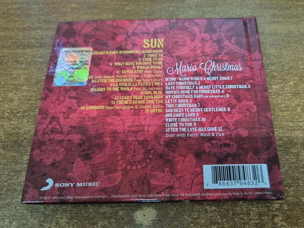 Mario Biondi Sun & Mario Christmas doppio CD soul natalizio
