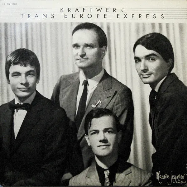 Kraftwerk Trans Europe Express LP vinile Italia 1977 VG