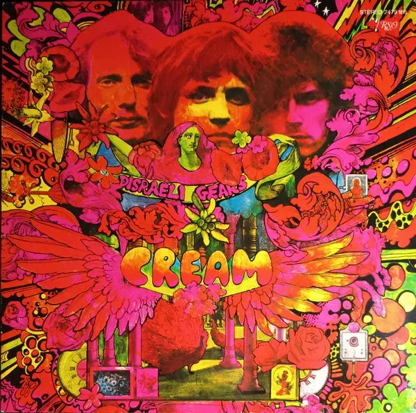 Cream Disraeli Gears LP vinile ristampa tedesca blues rock