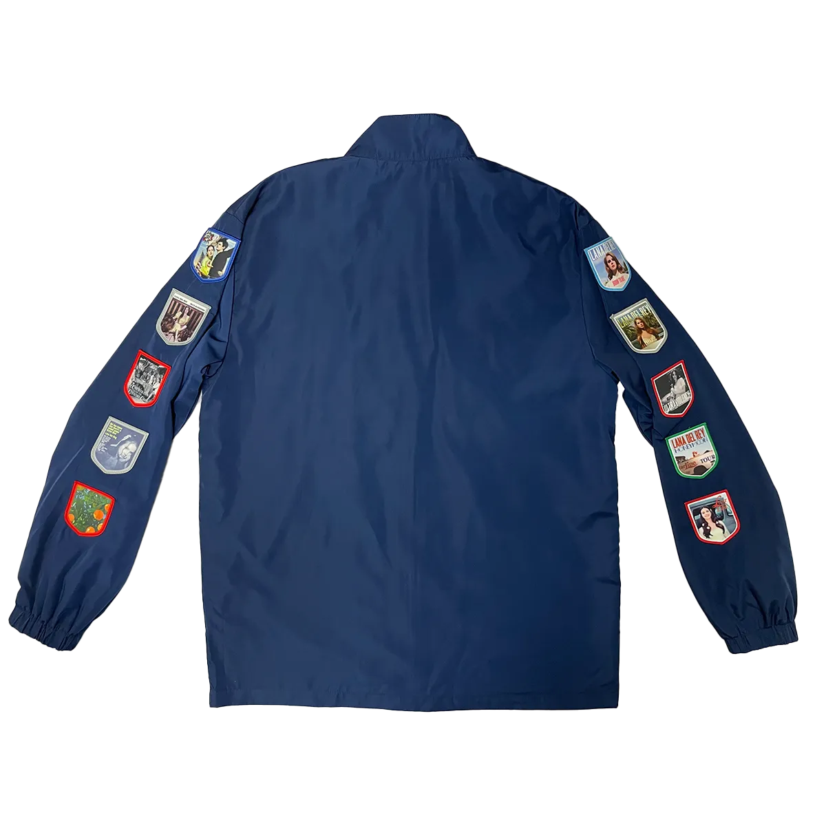 Lana Del Rey Racing Jacket giacca racing navy patches