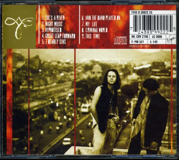 Simple Minds Good News Next World CD Album 1995 usato