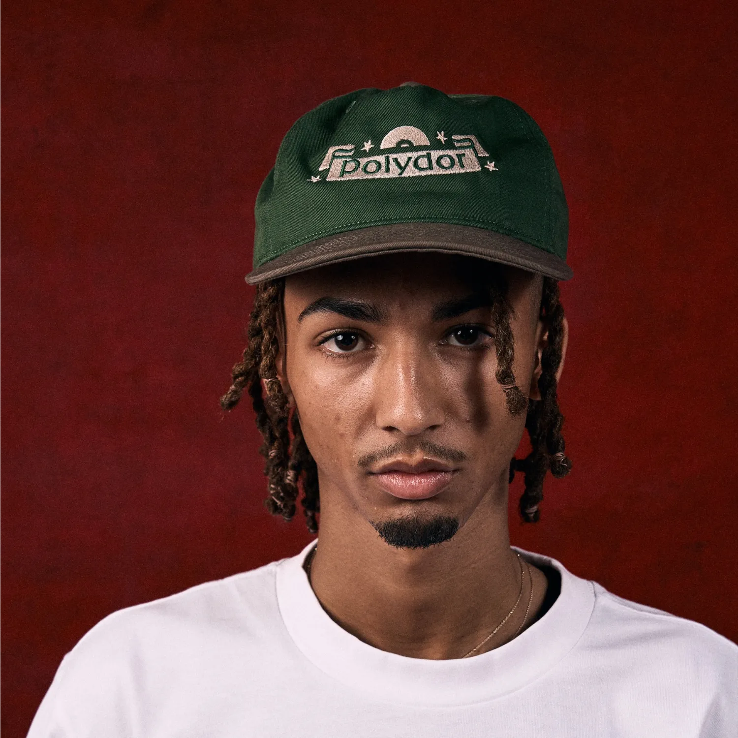 Polydor Cap cappellino verde marrone cotone 5 pannelli