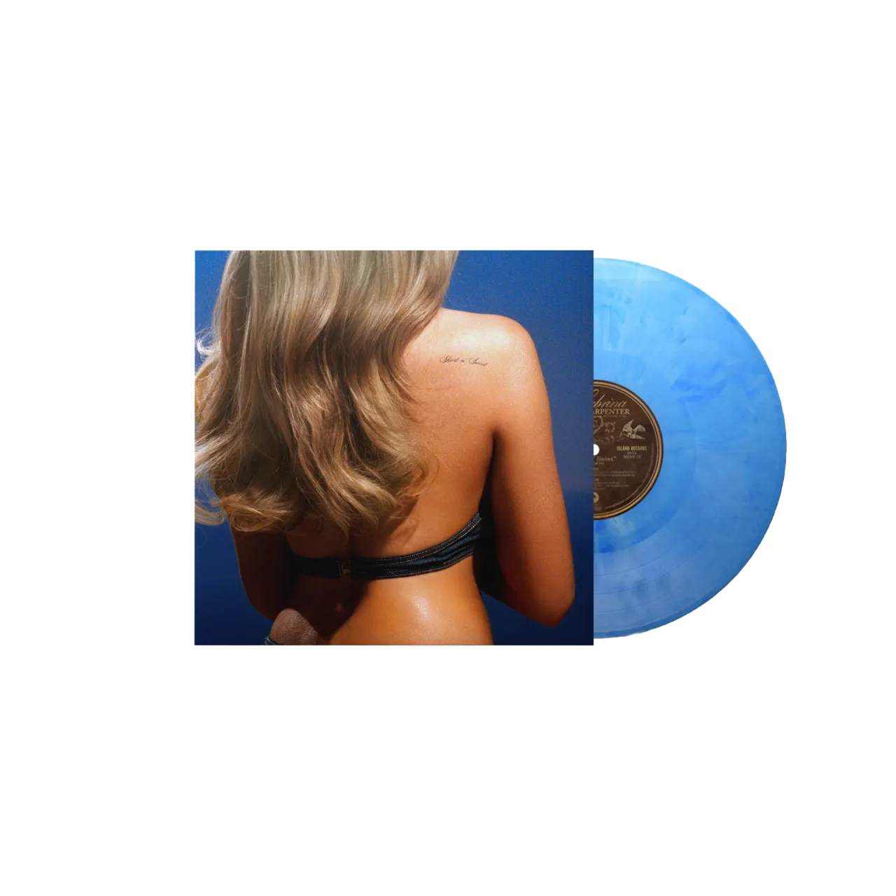 Sabrina Carpenter Short n' Sweet LP vinile azzurro gatefold