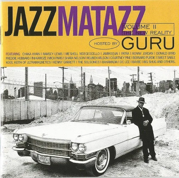 Guru Jazzmatazz Volume II CD album acid jazz