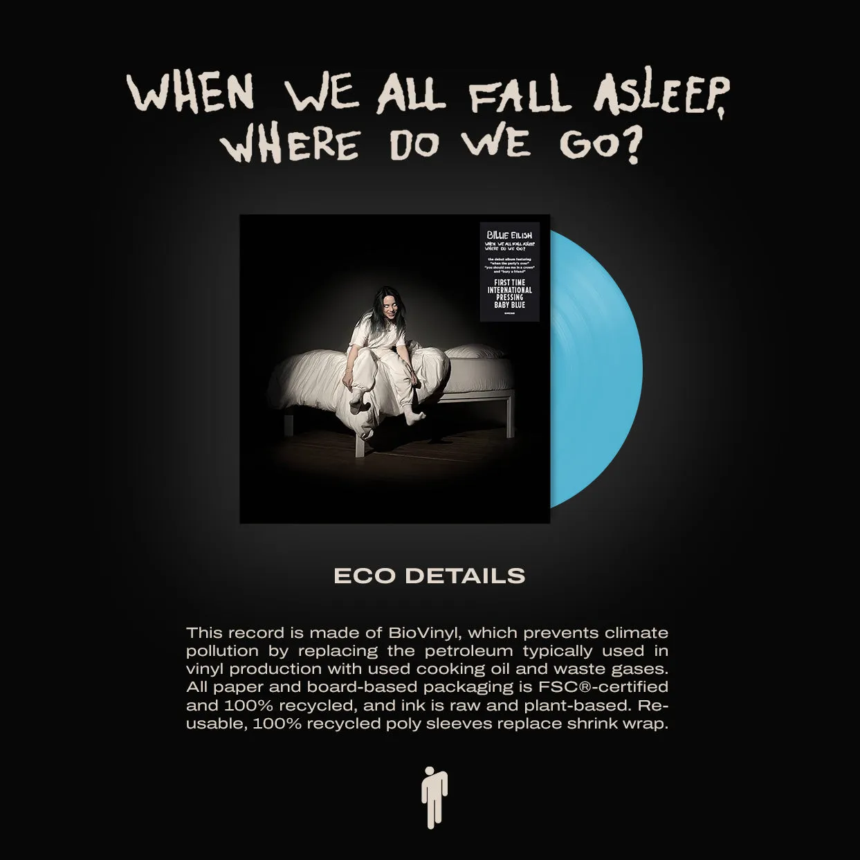 Polydor When We All Fall Asleep Where Do We Go Vinile Azzurro
