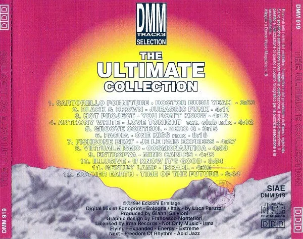Various The Ultimate Collection CD compilation mixed 1993 NM