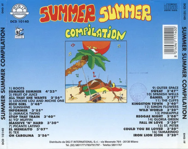 Various Summer Summer Compilation CD usato