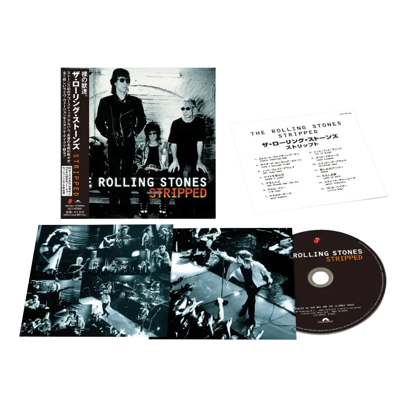 Polydor Stripped 1995 SHM-CD cd giapponese