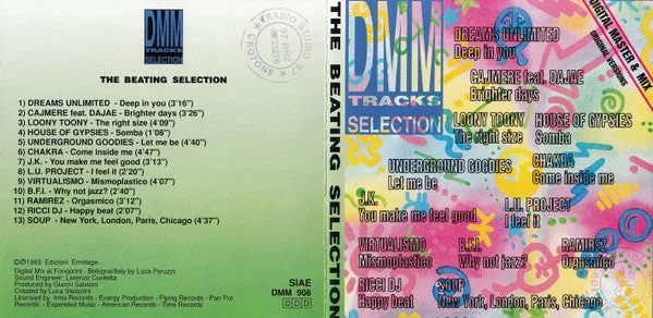 The Beating Selection CD Compilation Mixed House Anni 90